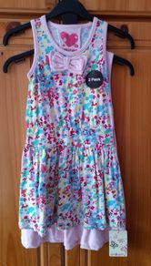 New:  Girls summer dress x 2 age 2 - 3