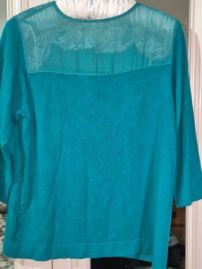 Per Una Jade Green Top , UK 16 / EU 44
