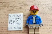 lego cty1305 wildlife rescue explorer, set 60302