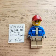 lego cty1305 wildlife rescue explorer, set 60302