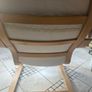armchair  red / cream Image 3