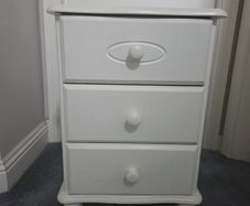 Bedframe and lockers