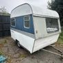 2 berth vintage Thompson caravan Image 2