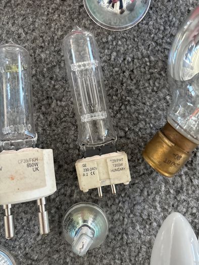 Tungsten bulbs