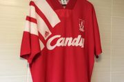 Liverpool Jersey. Official Adidas Mens Home Jersey. Season 1991/1992. Authentic Original From The Time. Not A Modern Day Remake.