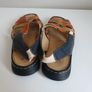 Ladies Leather Multicoloured Josef Seibel Sandals Eu 41 Size 7 Image 5