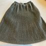 Girls BNWT New with tags partly silver occasion midi skirt 7 8 Leigh Tucker Image 2