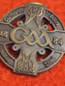 vintage GAA referees tie pin badge