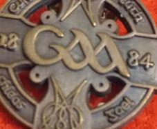 vintage GAA referees tie pin badge