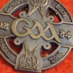 vintage GAA referees tie pin badge