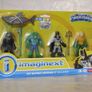Fisher-Price Imaginext DC Super Friends Batman Aquaman Killer Croc Black Manta Brand New Sealed Image 3