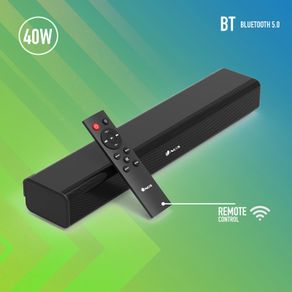 NGS Subway, 40W Wireless BT Soundbar with USB, AUX IN, Remote Control