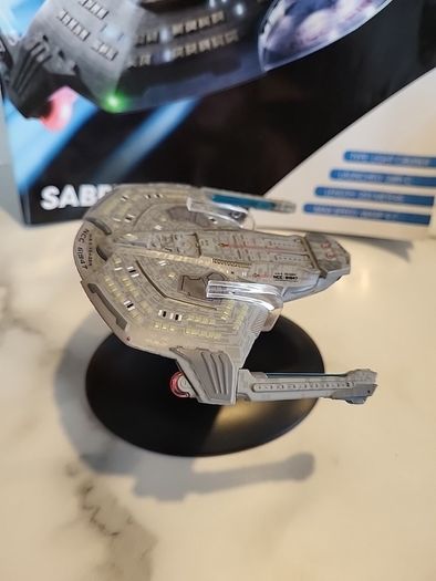 star trek eaglemoss saber class