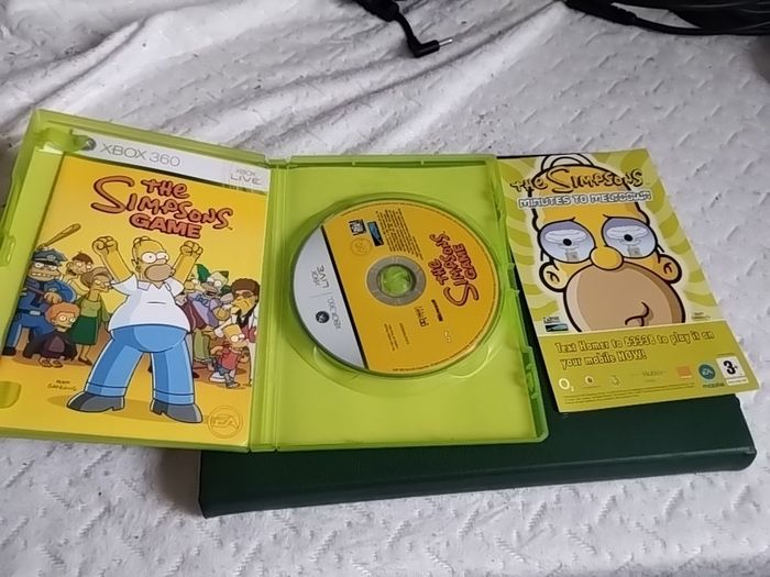 The simpsons, xbox360 game, rare collectable