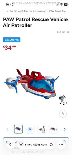 Paw patrol rescue vehicle