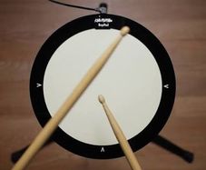 Keith McMillen BopPad Smart Fabric Drum Pad and adapter for stand