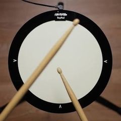 Keith McMillen BopPad Smart Fabric Drum Pad and adapter for stand