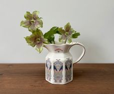 RARE Vintage Masons Ironstone Jug/pitcher Art Nouveau   Liberty London's 'IANTHE'