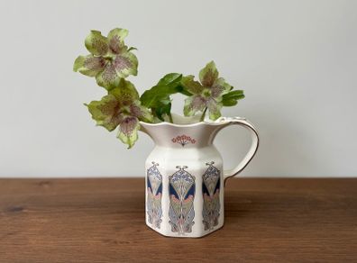 RARE Vintage Masons Ironstone Jug/pitcher Art Nouveau   Liberty London's 'IANTHE'