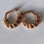 14k / ct Gold earrings & ring that come in a set Image 5