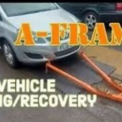 Towing a frame new 3tone new heavy duty