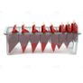 Premium Cutting Guides 8Pcs Set Guide Combs Hair Clipper Guides with Metal Clip Image 3