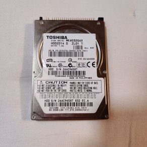 Toshiba 60 Gb Hdd Ide pata 2.5" Old Retro Laptops
