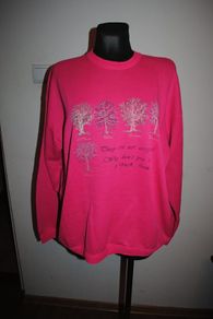 Ladies pink plus size jumper size UK22 EU50 Postage included