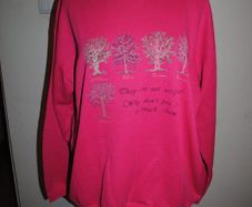 Ladies pink plus size jumper size UK22 EU50 Postage included