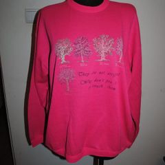 Ladies pink plus size jumper size UK22 EU50 Postage included