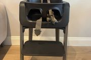 Black High Chair Stokke