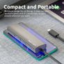 Wavlink USB-C Travel Universal Mini Dock Gigabit Ethernet/HDMI UHD 4K@60Hz (UHP3408) (Brand New/Warranty) Image 6