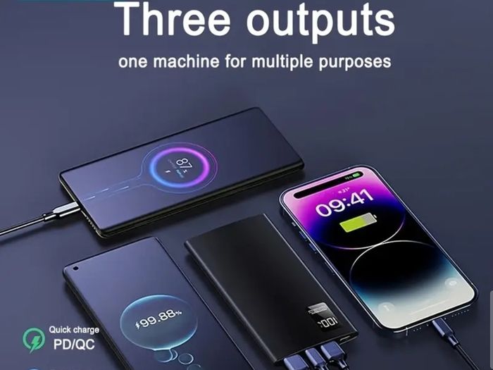 20,000mah Power Bank High capacity with USB / USB C