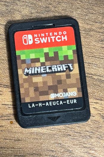 Minecraft Nintendo Switch Game Cartridge