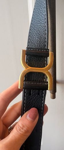 Authentic Chloe Marcie black lambskin leather bag