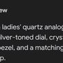 Quartz Ladies Watch Image 2
