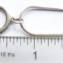 Vintage 925 Sterling Silver Claddagh Pendant Necklace length 16" - 5,2g Image 10
