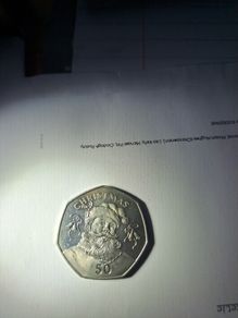 1Rare 1992 xmas 50p gibraltar