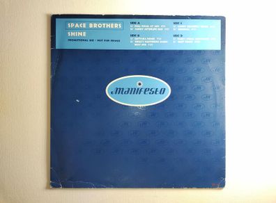 Space Brothers - Shine - Manifesto - DJ Promo COPY! SPACE Brothers ANTHEM!!