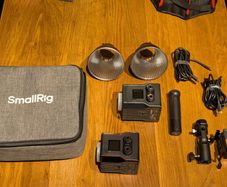 Small rig RC-60C + RC-60B video lights