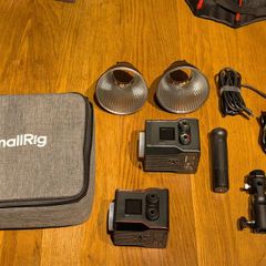 Small rig RC-60C + RC-60B video lights