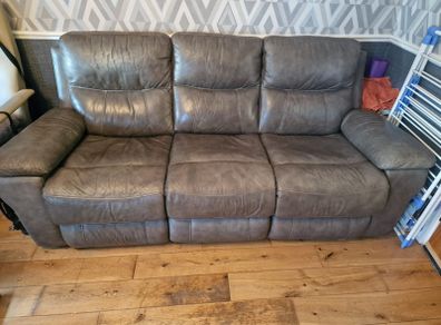leather sofa
