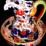 Vintage Ringtons Imari Patterned Jug & Bowl Image 5