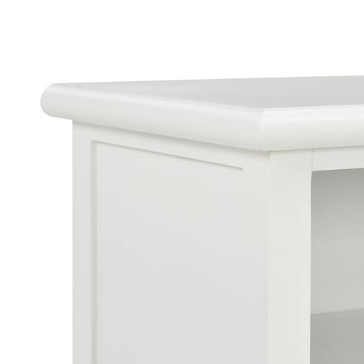 TV Cabinet White 120x30x40 cm Wood