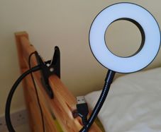 Lamp clip on