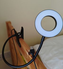 Lamp clip on