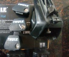 Thule Evo Raised Rail Footpack 7104