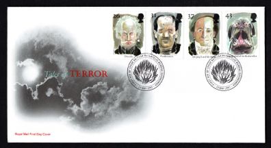 1997 Great Britain Europa Tales and Legends Commemorative Stamps Royal Mail Addressed First Day Cover (FDC)
