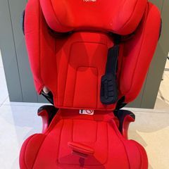 Britax Romer Highback Booster Seat with ISOFIX (Red