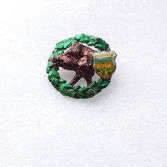 Vintage German/Bavarian Hat Badge - Heidelberg